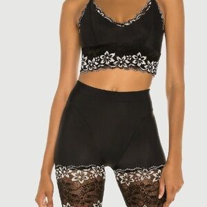 Adam Selman Sport Lace French Cut Biker Short